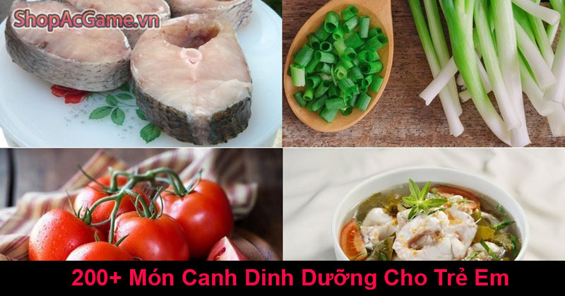 200+ Món Canh Dinh Dưỡng Cho Trẻ Em