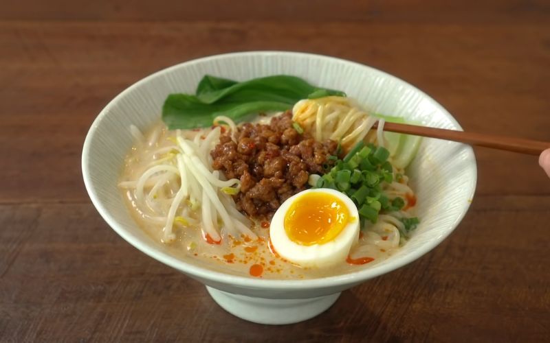 Cách làm mì ramen Đài Loan