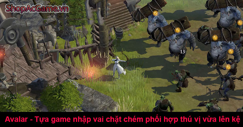 Avalar - Tựa game nhập vai chặt chém phối hợp thú vị vừa lên kệ