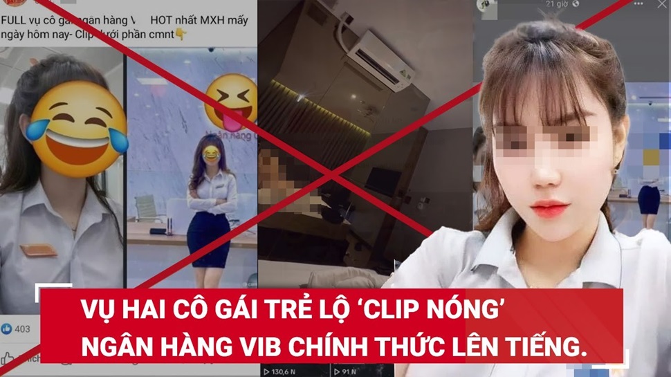 Clip Tiktok Em Hồng Ngân Hàng VIB