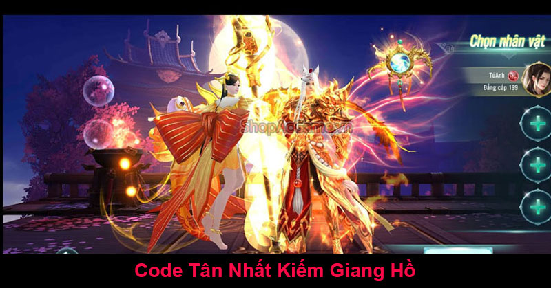 Code Tân Nhất Kiếm Giang Hồ