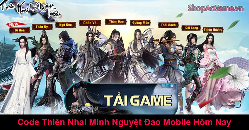 Code Thiên Nhai Minh Nguyệt Đao Mobile