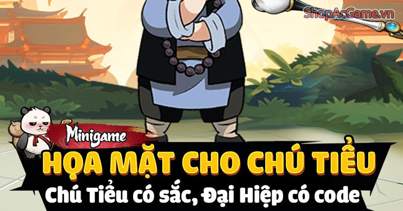 Họa Mặt Cho Chú Tiểu