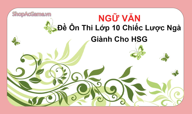 Đề ôn thi lớp 10 Chiếc Lược Ngà