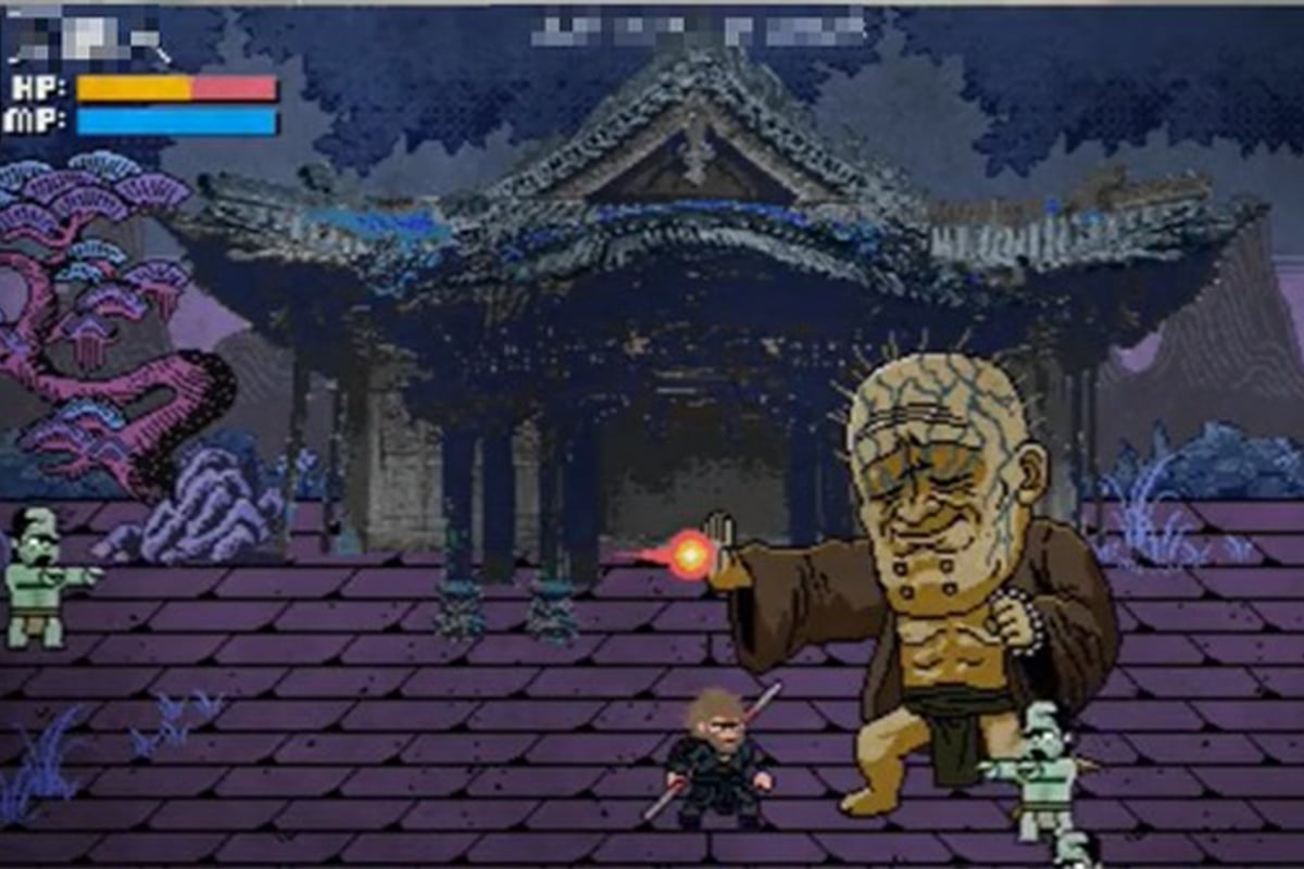 Black Myth Wukong 8 bit với đồ họa đẹp mắt