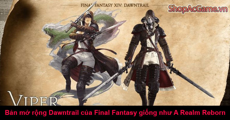 Bản mở rộng Dawntrail của Final Fantasy giống như A Realm Reborn