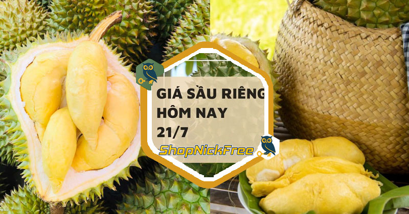 Giá Sầu riêng hôm nay 21/07/2025