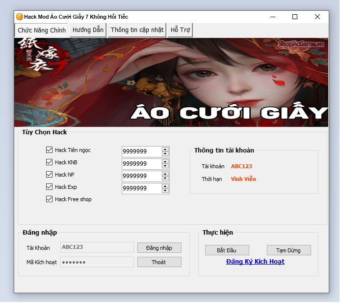 Hack Mod Áo Cưới Giấy 7 Không Hối Tiếc