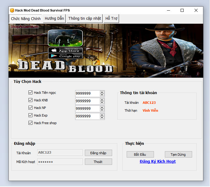 Hack Mod Dead Blood Survival FPS