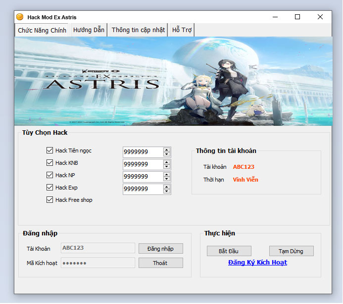 Hack Mod Ex Astris Thành Công 100%