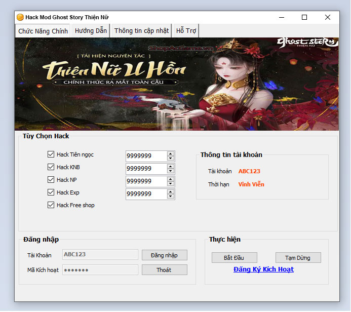 Hack Mod Ghost Story Thiện Nữ