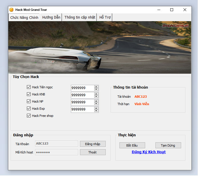 Hack Mod Grand Tour Thành Công 100%