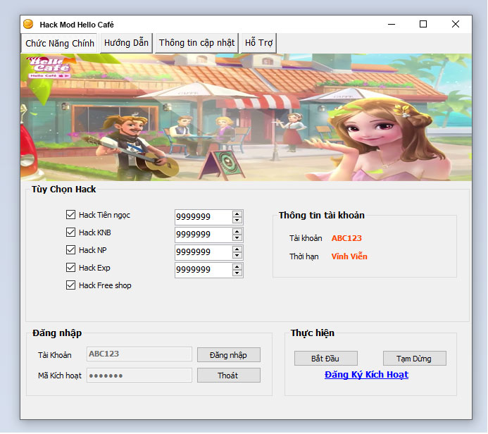 Hack Mod Hello Café Thành Công 100%