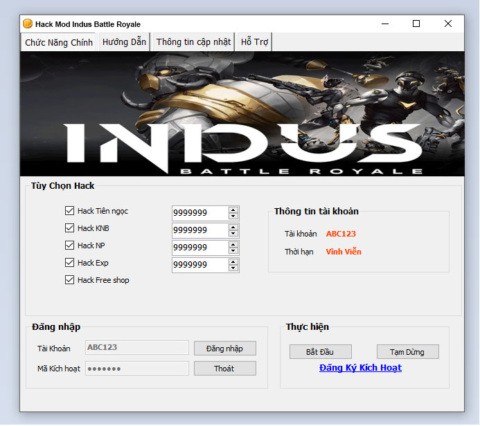 Hack Mod Indus Battle Royale