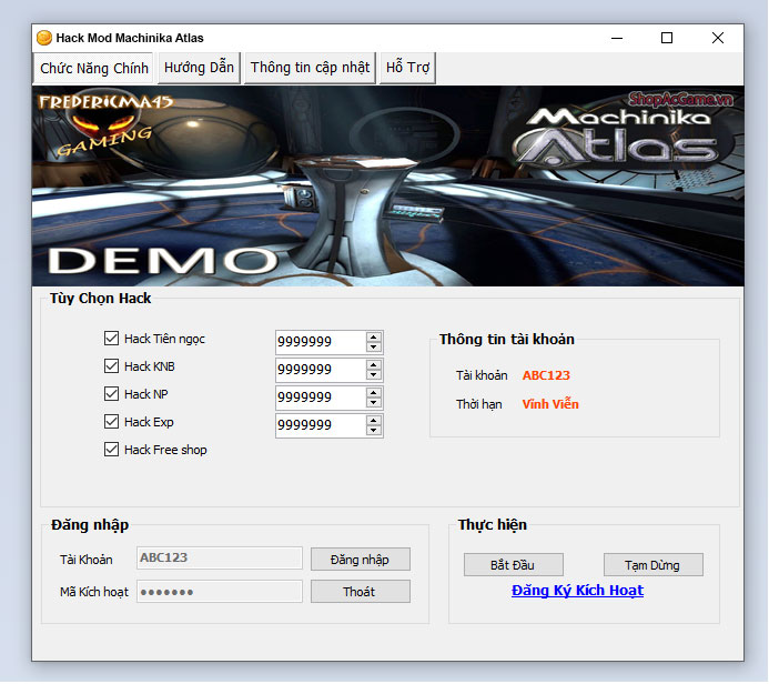 Hack Mod Machinika Atlas