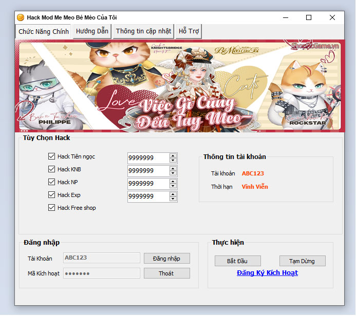 Hack Mod Me Meo Bé Mèo Của Tôi