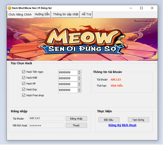 Hack Mod Meow Sen Ơi Đừng Sợ