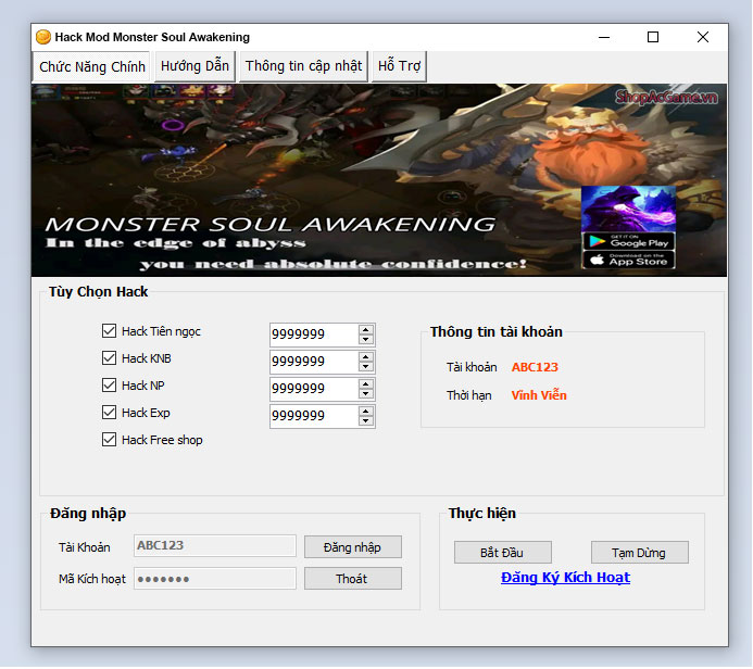 Hack Mod Monster Soul Awakening