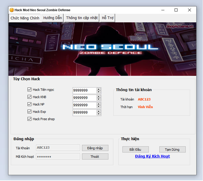 Hack Mod Neo Seoul Zombie Defense