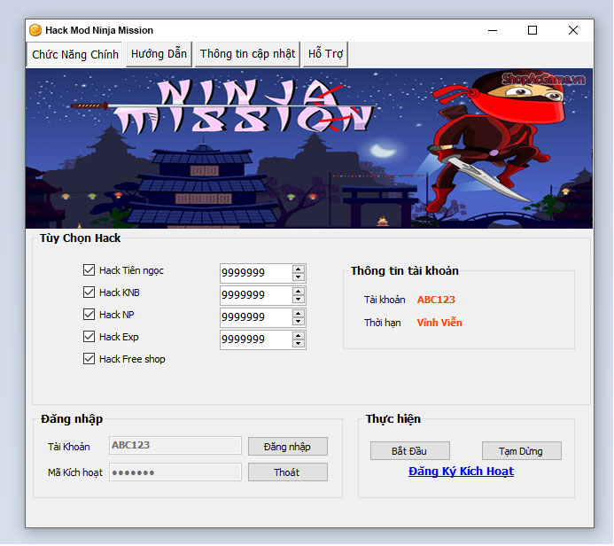 Hack Mod Ninja Mission