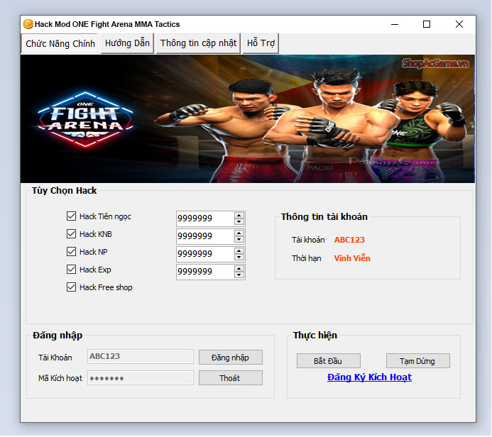 Hack Mod ONE Fight Arena MMA Tactics