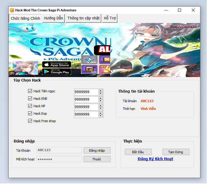 Hack Mod The Crown Saga Pi Adventure