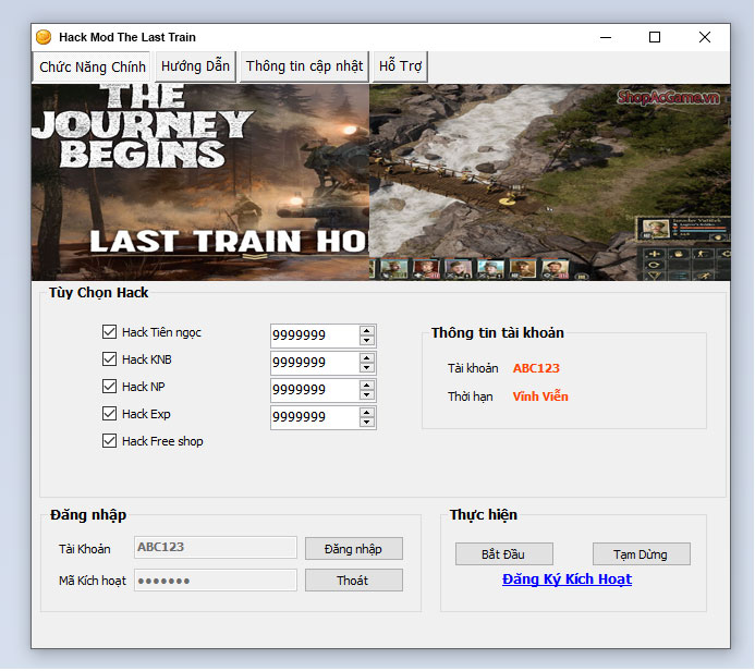 Hack Mod The Last Train