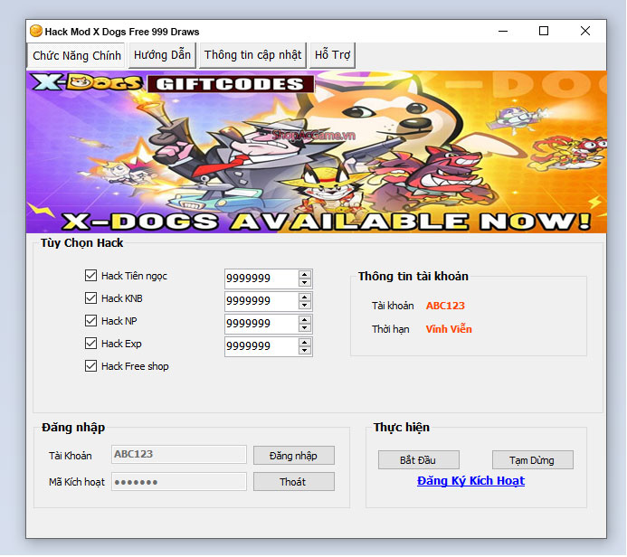 Hack Mod X Dogs Free 999 Draws