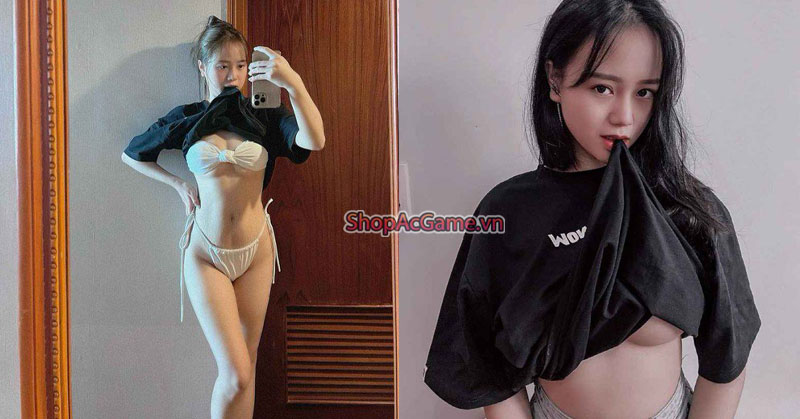 Hot girl Mai Linh Zuto làng game vén áo khoe "đồng hồ cát"