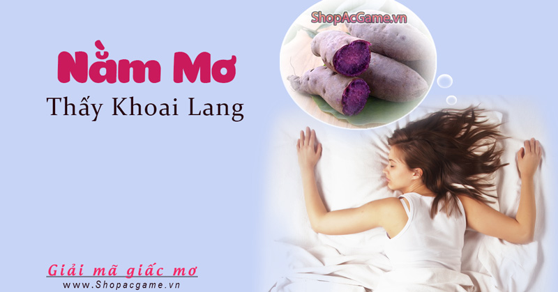 Nằm mơ thấy khoai lang Tốt hay xấu - Đánh con gì?