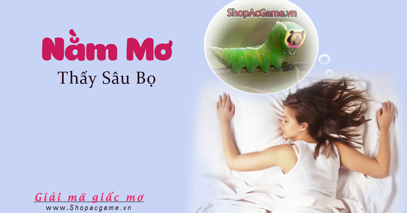 Nằm mơ thấy sâu bọ tốt hay xấu - Đánh con gì?