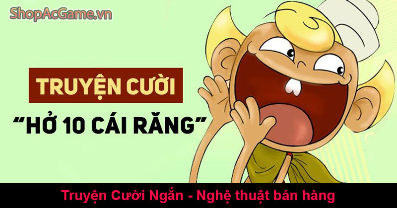 Truyện Cười Ngắn - Nghệ thuật bán hàng