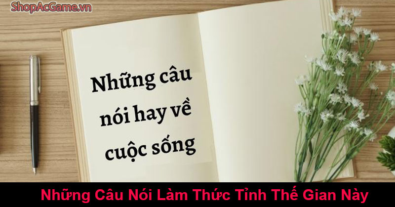 Những Câu Nói Làm Thức Tỉnh Thế Gian Này