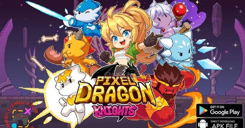 Pixel Dragon Knights Idle RPG