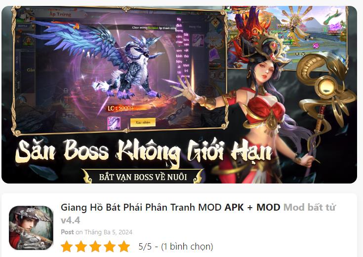 Hack Mod Giang Hồ Bát Phái Phân Tranh