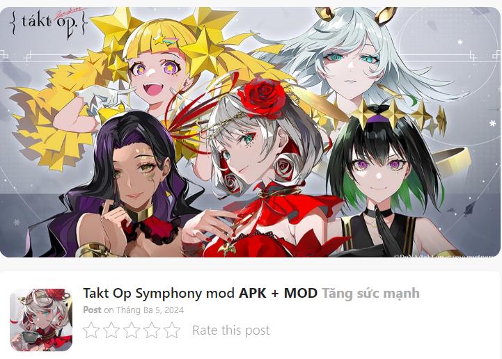 Hack Mod Takt Op Symphony