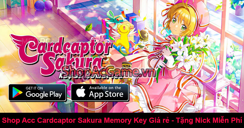 Shop Acc Cardcaptor Sakura Memory Key Giá rẻ - Tặng Nick Miễn Phí