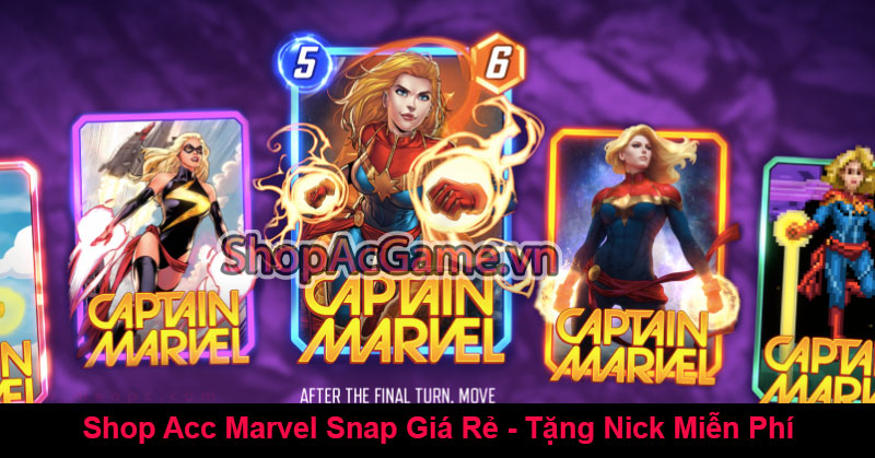 Shop Acc Marvel Snap Giá Rẻ - Tặng Nick Miễn Phí