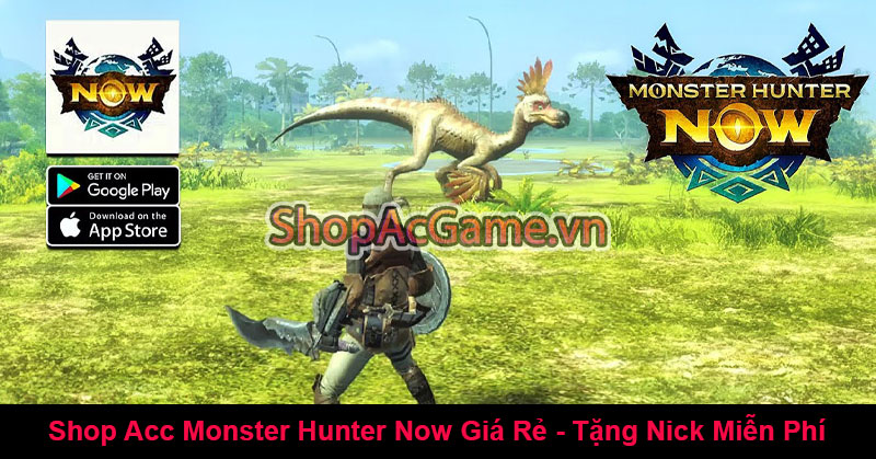 Shop Acc Monster Hunter Now Giá Rẻ - Tặng Nick Miễn Phí