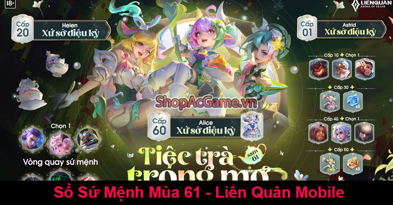 Sổ Sứ Mệnh Mùa 61