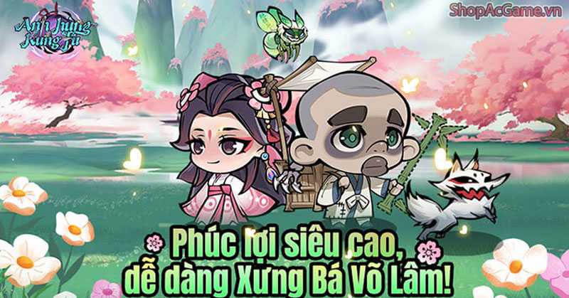 Tặng Acc Anh Hùng Kungfu