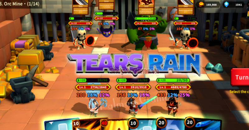 TEARS RAIN TCG Roguelike