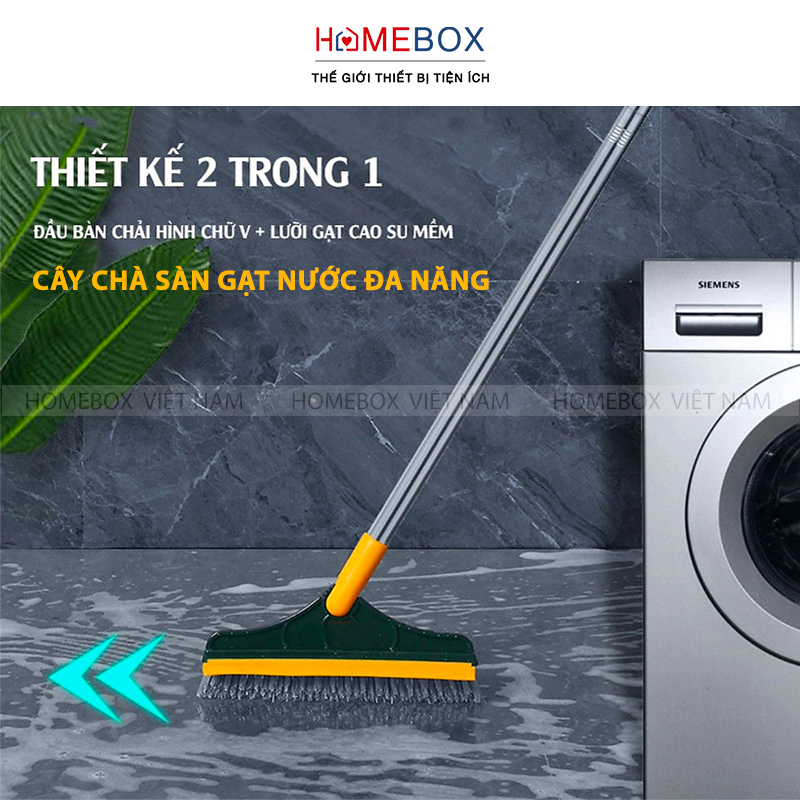 Review Cây chà sàn nhà tắm đa năng 2 trong 1