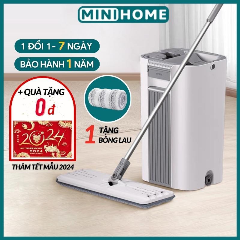 Review Cây lau nhà tự vắt thông minh