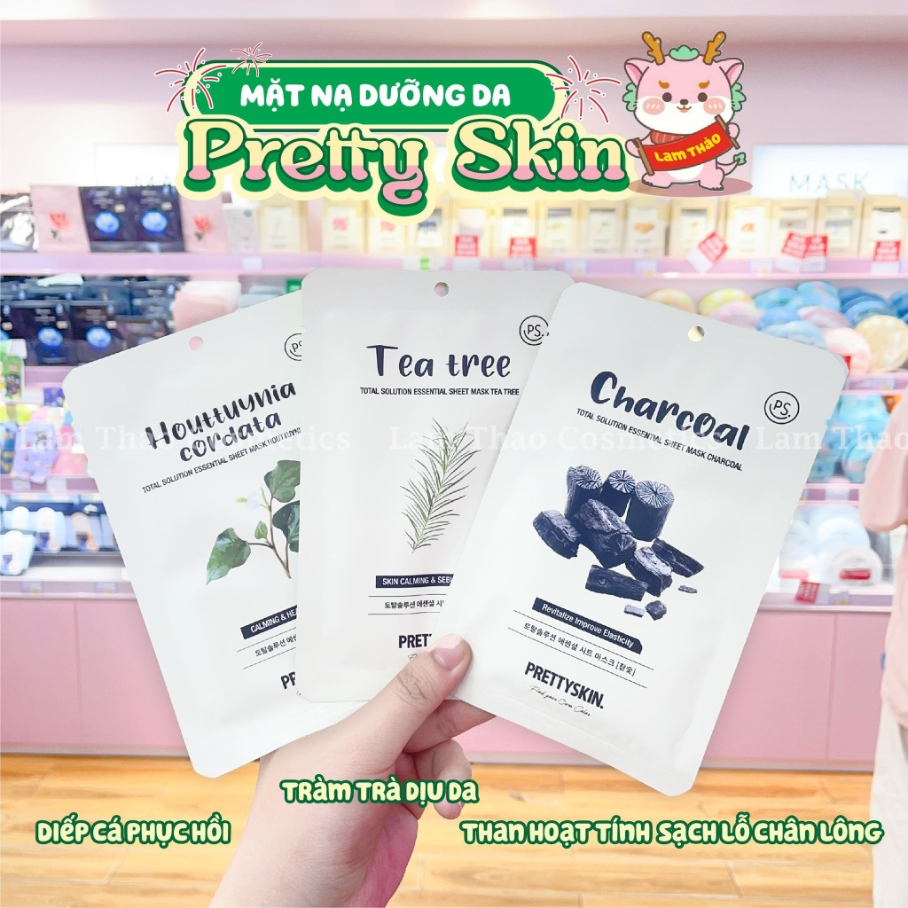 Review Mặt Nạ Dưỡng Da Pretty Skin