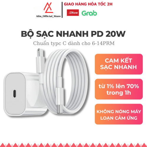 Review Bộ Củ Cáp Sạc Nhanh 20W