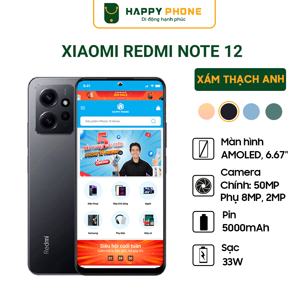 Review Điện thoại Xiaomi Redmi Note 12