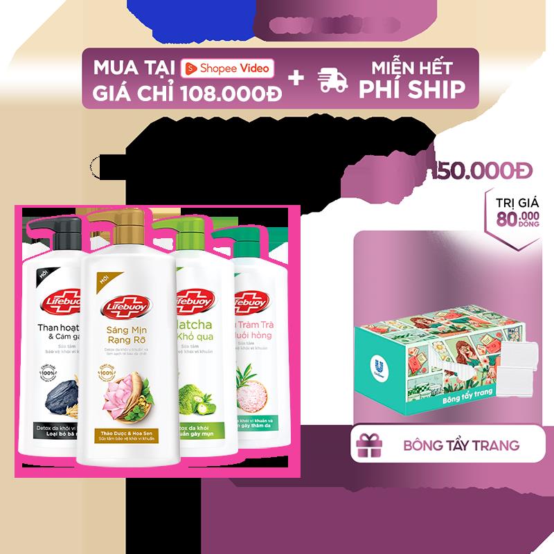 Review Sữa Tắm Lifebuoy 800gr Detox