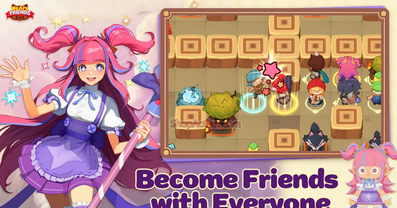 We Are Friends Puzzle RPG