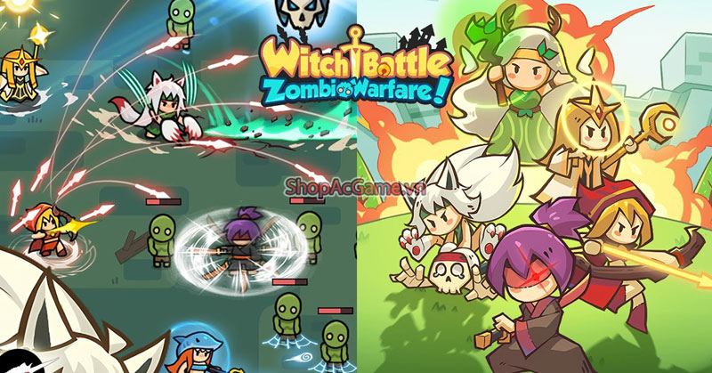 Witch Battle Zombie Warfare